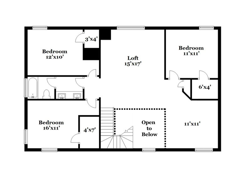 3,080/Mo, 145 Gross Lake Pkwy Covington, GA 30016 Floor Plan View 2