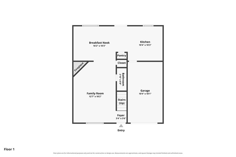 1,735/Mo, 6612 Chestnut Oaks Rdg Lithonia, GA 30038 Floor Plan View