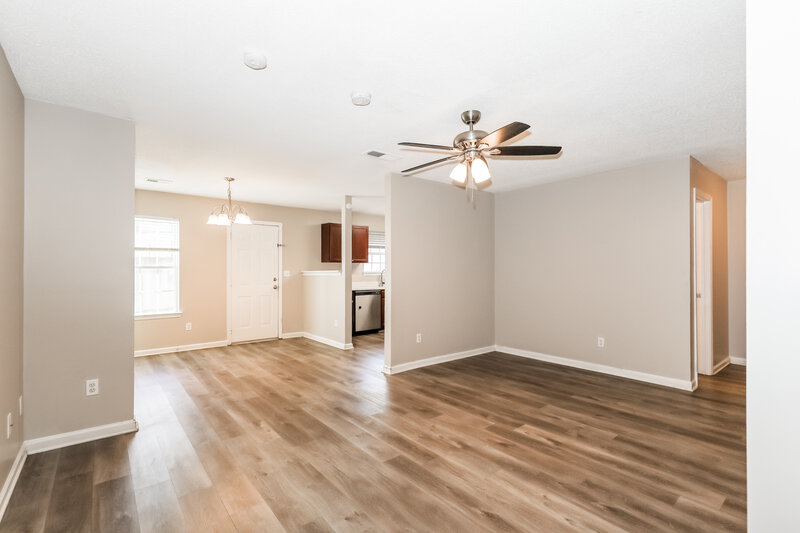 1,805/Mo, 1231 Brookstone Rd Atlanta, GA 30349 Living Room View 2