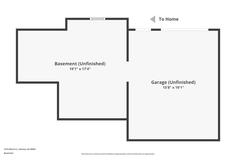1,855/Mo, 1014 Alford Court Lithonia, GA 30058 Floor Plan View