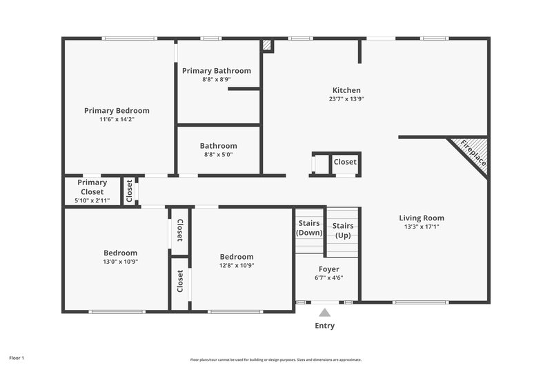 2,040/Mo, 1620 Olde Spring Trl Lithia Springs, GA 30122 Floor Plan View