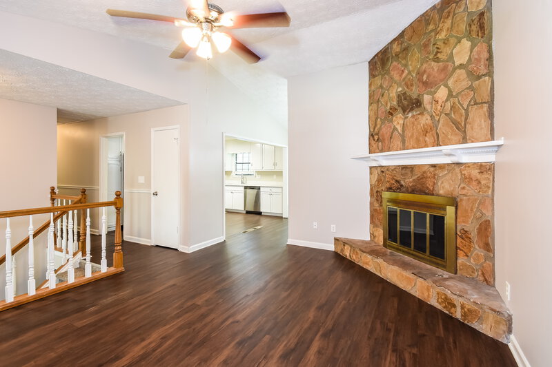 2,040/Mo, 1620 Olde Spring Trl Lithia Springs, GA 30122 Living Room View 3