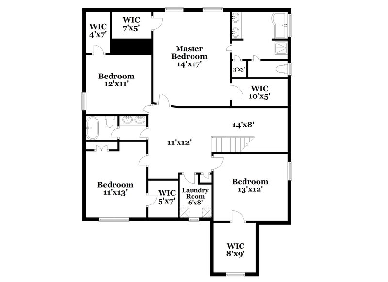 3,530/Mo, 228 Faron Dr Atlanta, GA 30331 Floor Plan View 2