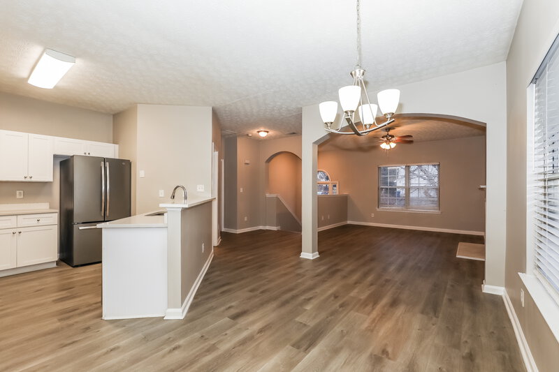 1,990/Mo, 7430 Royale Ln Riverdale, GA 30296 Dining Room View 2