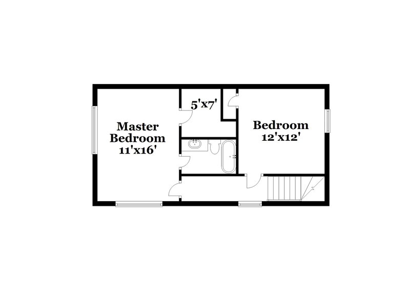 2,270/Mo, 5897 Brookside Dr SE Mableton, GA 30126 Floor Plan View 2