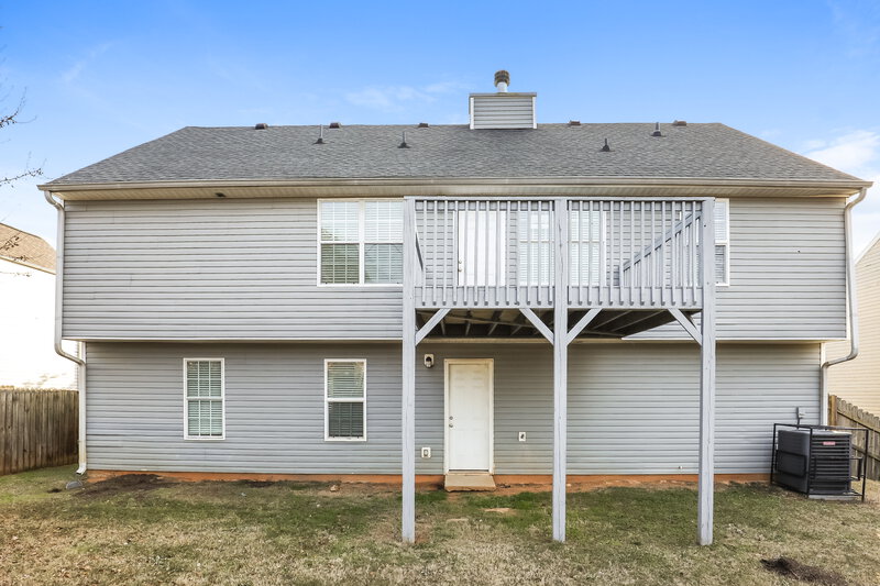 2,480/Mo, 6473 E Meyer Dr Morrow, GA 30260 Rear View