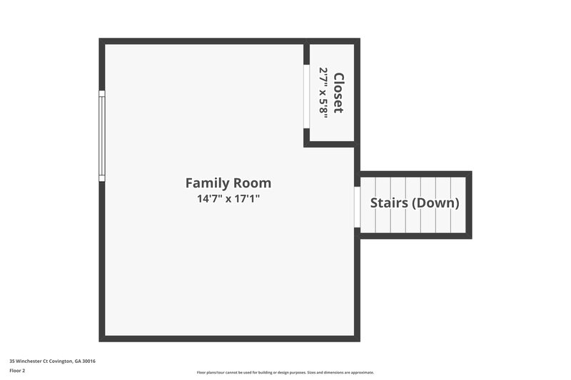 1,830/Mo, 35 Winchester Ct Covington, GA 30016 Floor Plan View 2