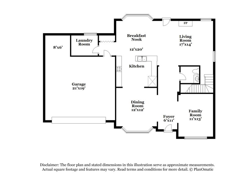 2,285/Mo, 303 Tara Beach Ln Jonesboro, GA 30238 Floor Plan View
