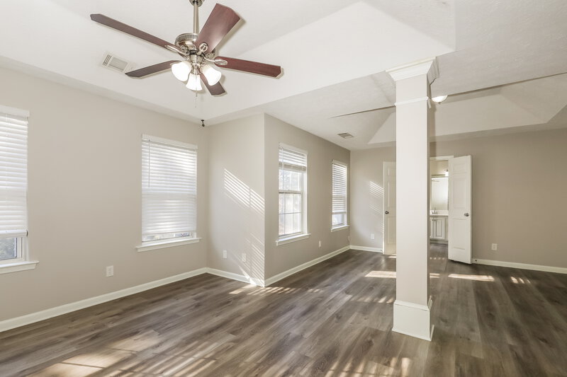 1,870/Mo, 1423 Buckingham Ct Hampton, GA 30228 Main Bedroom View