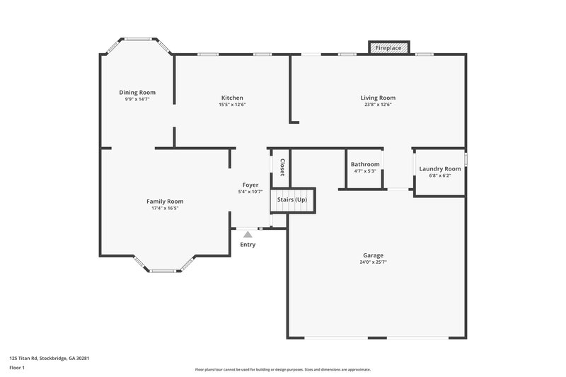 3,010/Mo, 125 Titan Rd Stockbridge, GA 30281 Floor Plan View