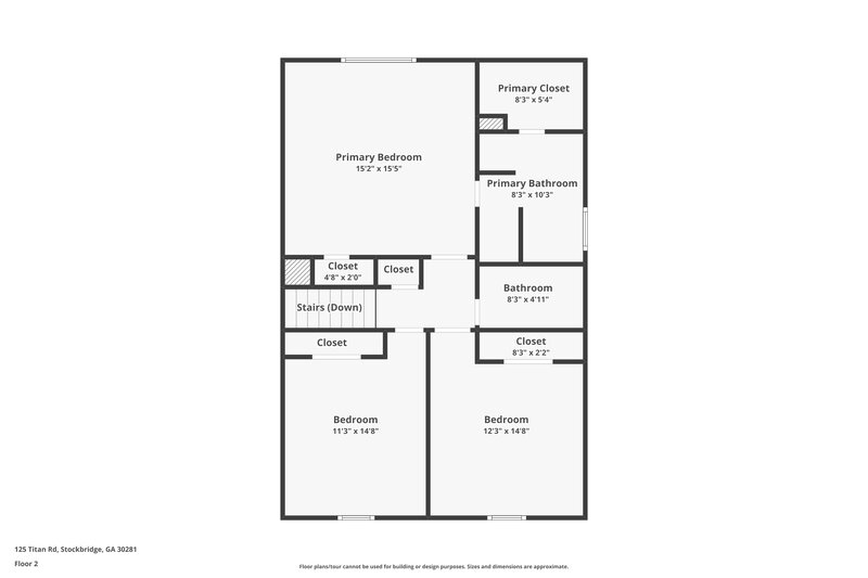 3,010/Mo, 125 Titan Rd Stockbridge, GA 30281 Floor Plan View 2