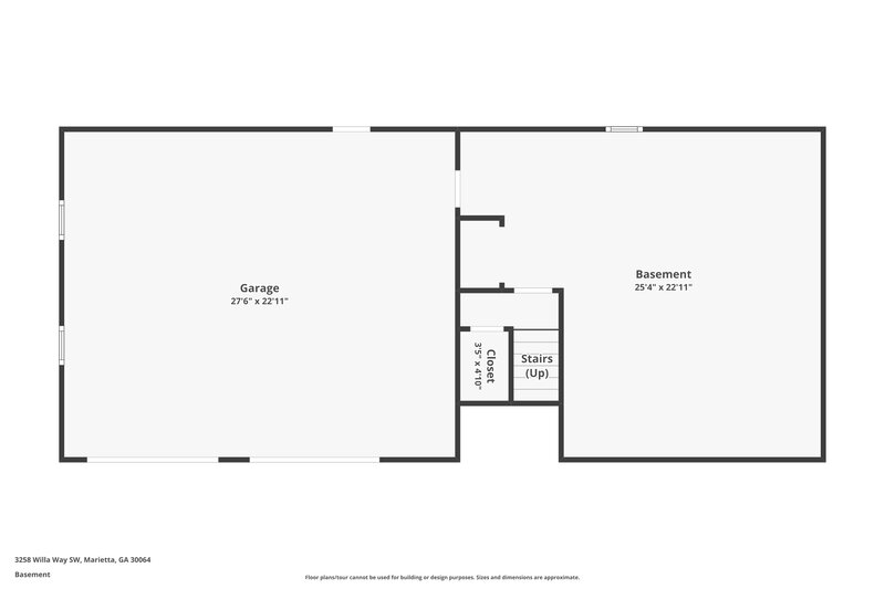 2,025/Mo, 3258 Willa Way SW Marietta, GA 30064 Floorplan View 2