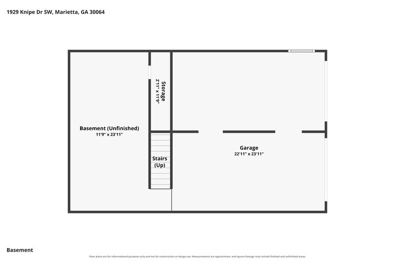 0/Mo, 1929 Knipe Dr SW Marietta, GA 30064 Floorplan View 3