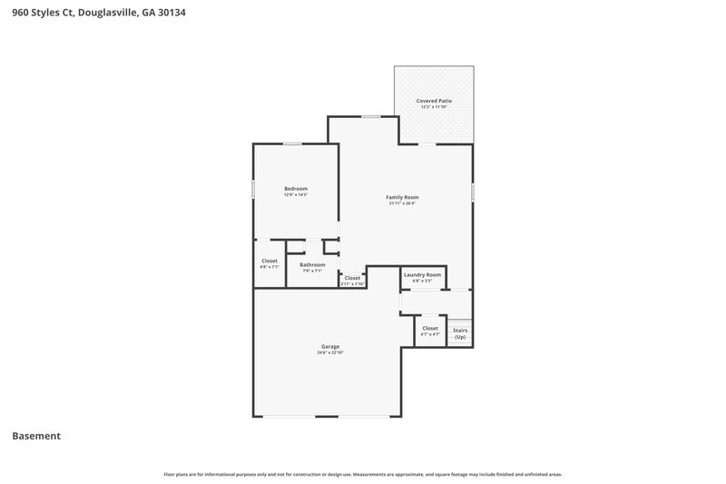 2,485/Mo, 960 Styles Ct Douglasville, GA 30134 Floor Plan View