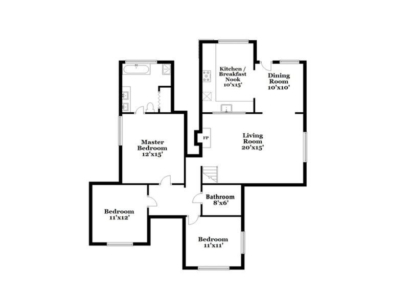 2,460/Mo, 960 Styles Ct Douglasville, GA 30134 Floorplan View 2