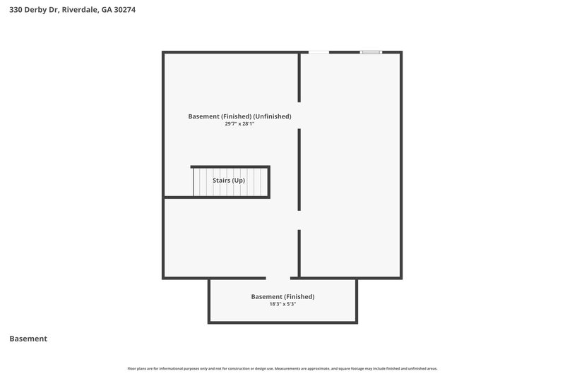 2,425/Mo, 330 Derby Drive Riverdale, GA 30274 Floor Plan View