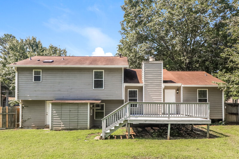 1,850/Mo, 2408 Chauncey Lane SW Marietta, GA 30064 Rear View