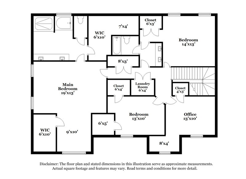 4,190/Mo, 2105 Brentwood Cv Ellenwood, GA 30294 Floor Plan View 2