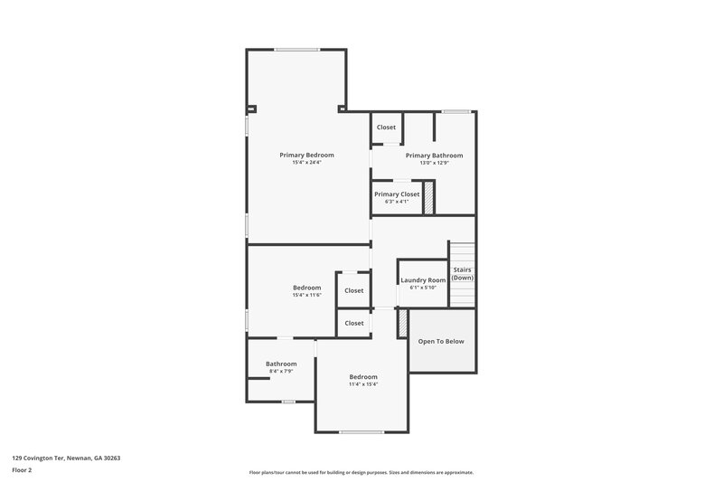 2,195/Mo, 129 Covington Ter Newnan, GA 30263 Floor Plan View 2