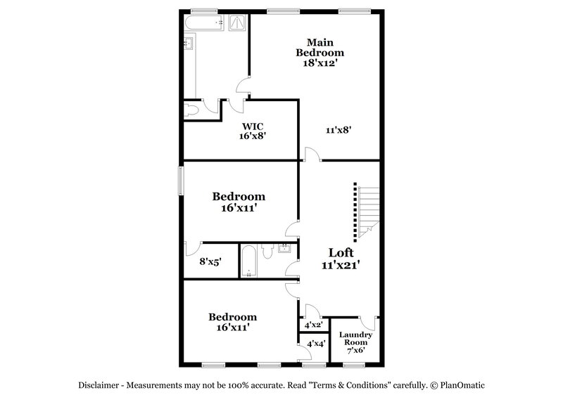3,120/Mo, 2436 Cornell Cir McDonough, GA 30253 Floor Plan View 2