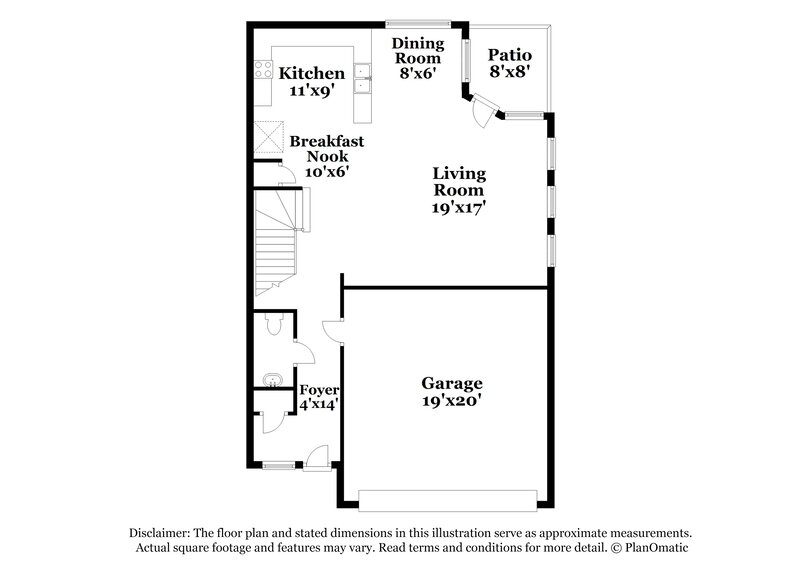 2,650/Mo, 21 Cottage Trce Nw Cartersville, GA 30121 Floor Plan View 2