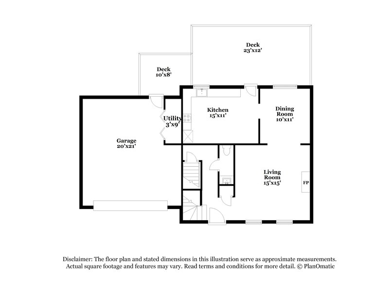 3,540/Mo, 1265 Grayland Hills Dr Lawrenceville, GA 30046 Floor Plan View 2