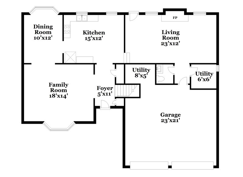 1,785/Mo, 146 Laughlin Dr Locust Grove, GA 30248 Floor Plan View
