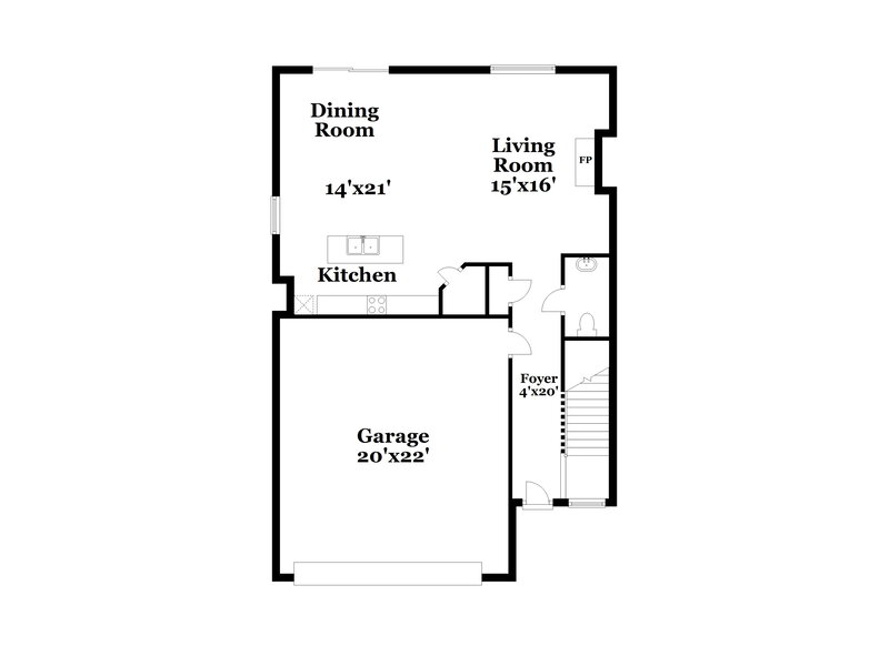 2,205/Mo, 612 Moorings Ave McDonough, GA 30253 Floor Plan View