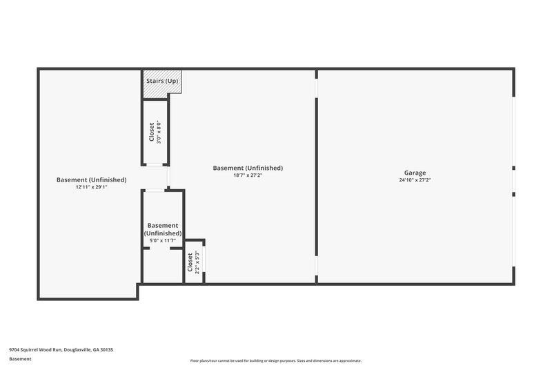 2,380/Mo, 9704 Squirrel Wood Run Douglasville, GA 30135 Floor Plan View