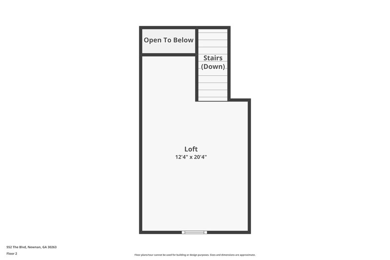 2,010/Mo, 552 The Blvd Newnan, GA 30263 Floor Plan View 2