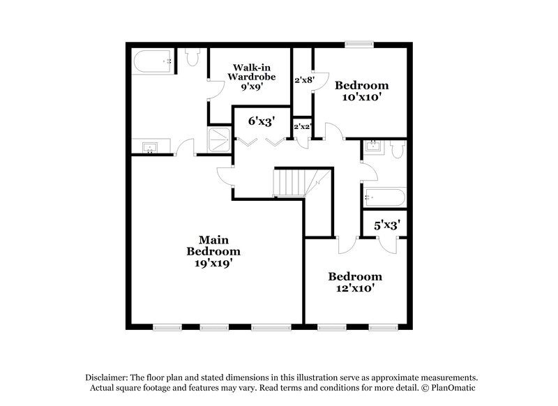 2,510/Mo, 2613 Windage Dr SW Marietta, GA 30008 Floor Plan View