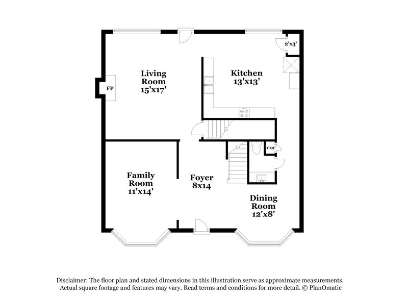 2,510/Mo, 2613 Windage Dr SW Marietta, GA 30008 Floor Plan View 2