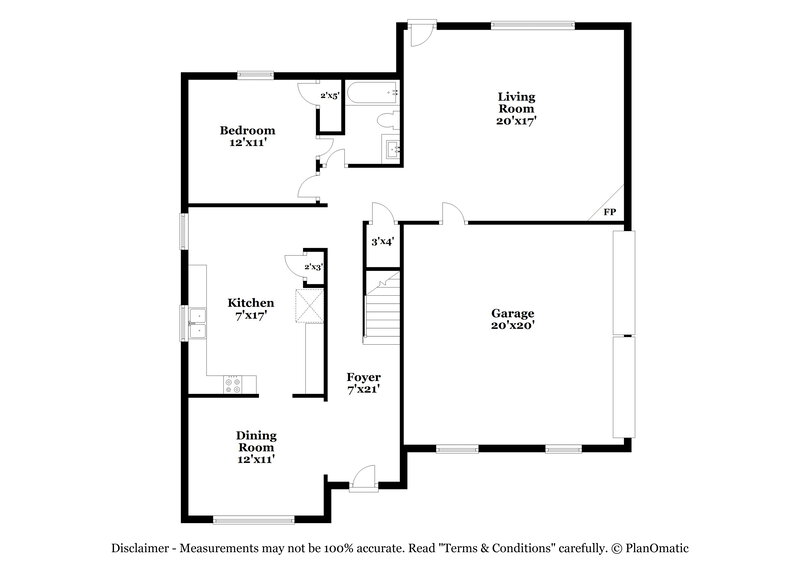 2,350/Mo, 148 Baywood Xing Hiram, GA 30141 Floor Plan View