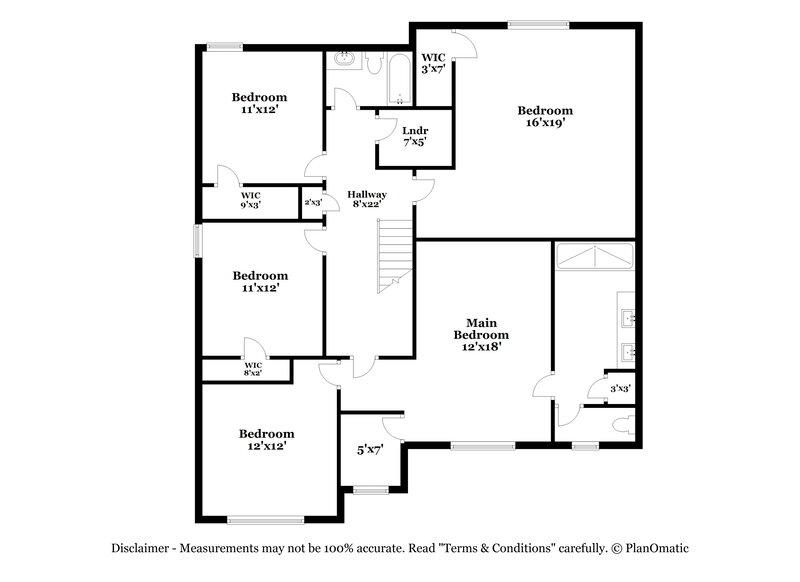 2,350/Mo, 148 Baywood Xing Hiram, GA 30141 Floor Plan View 2