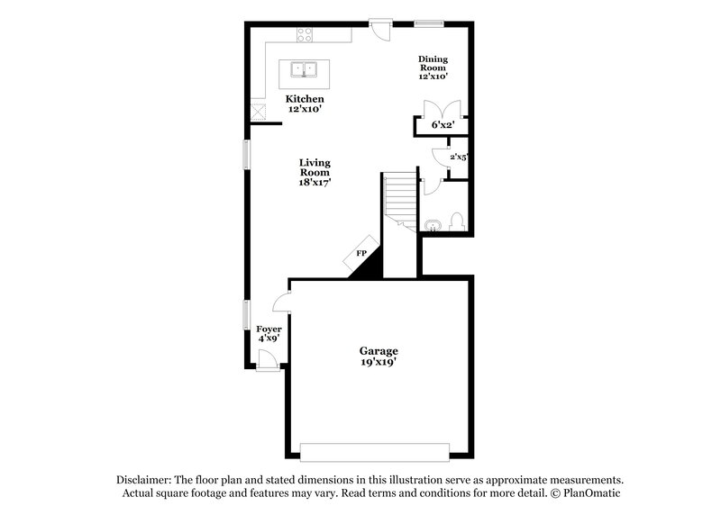 3,080/Mo, 313 Emporia Loop McDonough, GA 30253 Floor Plan View