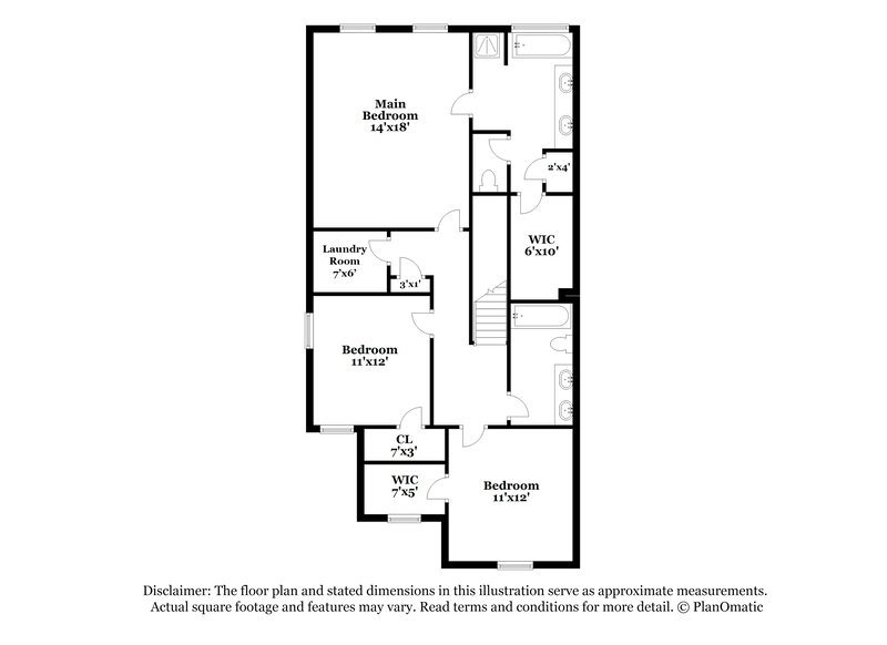 3,080/Mo, 313 Emporia Loop McDonough, GA 30253 Floor Plan View 2