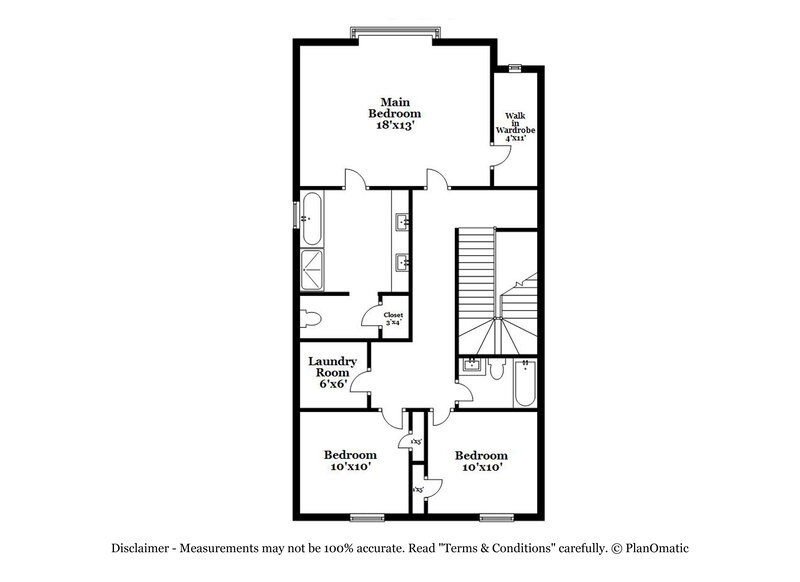 2,500/Mo, 461 Pondweed Dr Lawrenceville, GA 30045 Floor Plan View