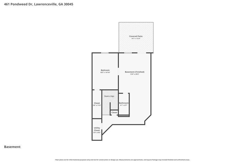 2,640/Mo, 461 Pondweed Dr Lawrenceville, GA 30045 Floor Plan View