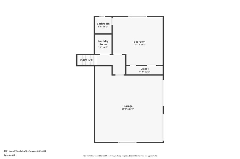 1,805/Mo, 2621 Laurel Woods Ln SE Conyers, GA 30094 Floor Plan View 3
