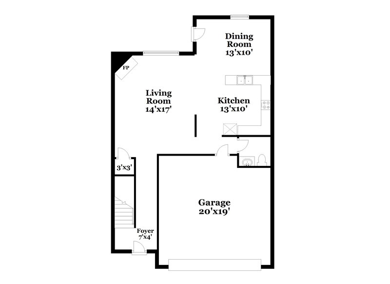 2,055/Mo, 1439 Persimmon Trace Morrow, GA 30260 Floorplan View