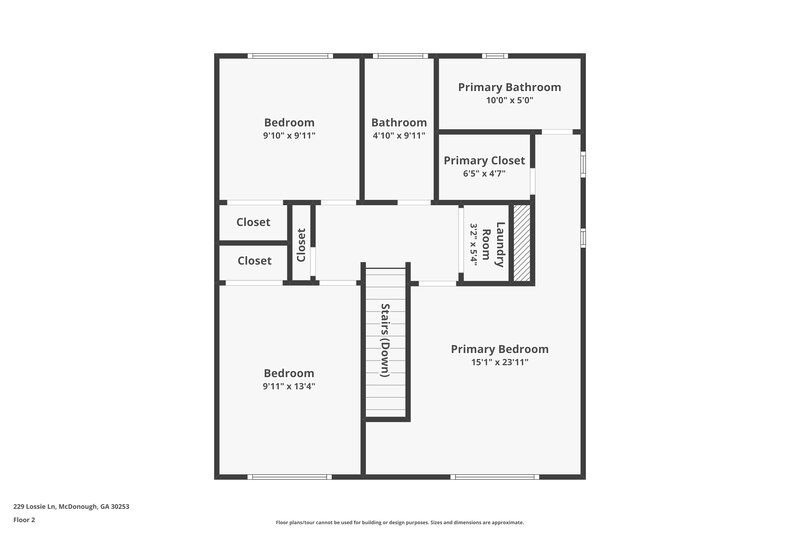 2,290/Mo, 229 Lossie Ln McDonough, GA 30253 Floor Plan View 2