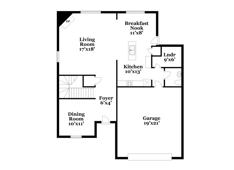 2,295/Mo, 4485 Belcamp Rd Fairburn, GA 30213 floorplan View 2