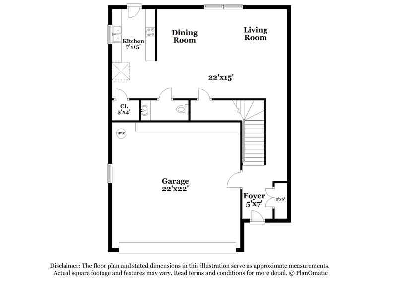 2,185/Mo, 122 Village Pkwy Woodstock, GA 30188 Floor Plan View