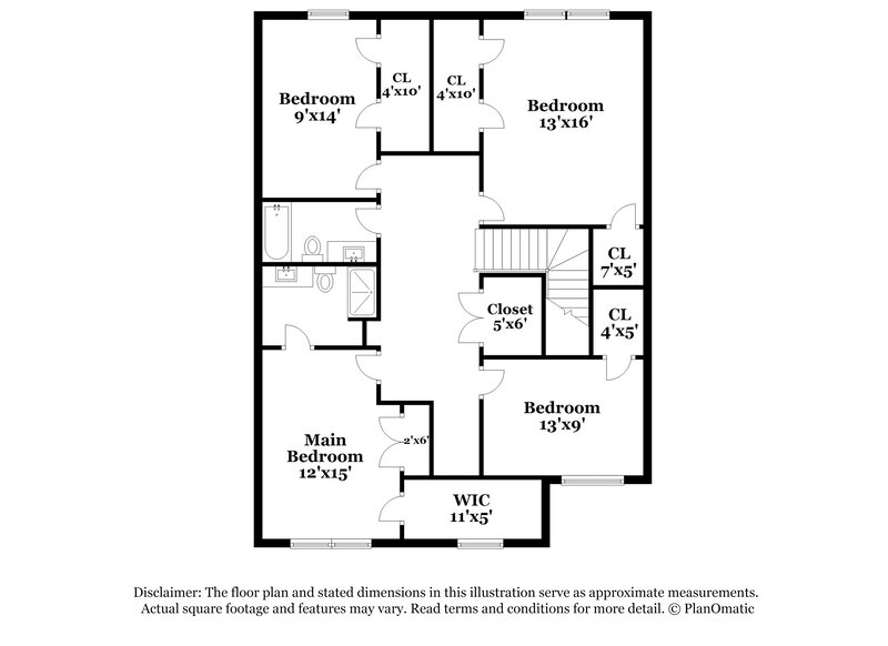 2,460/Mo, 122 Village Pkwy Woodstock, GA 30188 Floorplan View 2