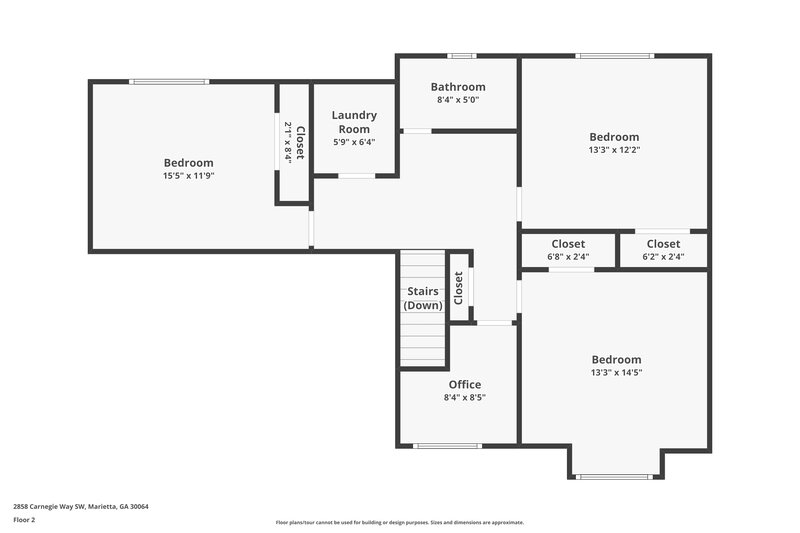 2,495/Mo, 2858 Carnegie Way SW Marietta, GA 30064 Floor Plan View