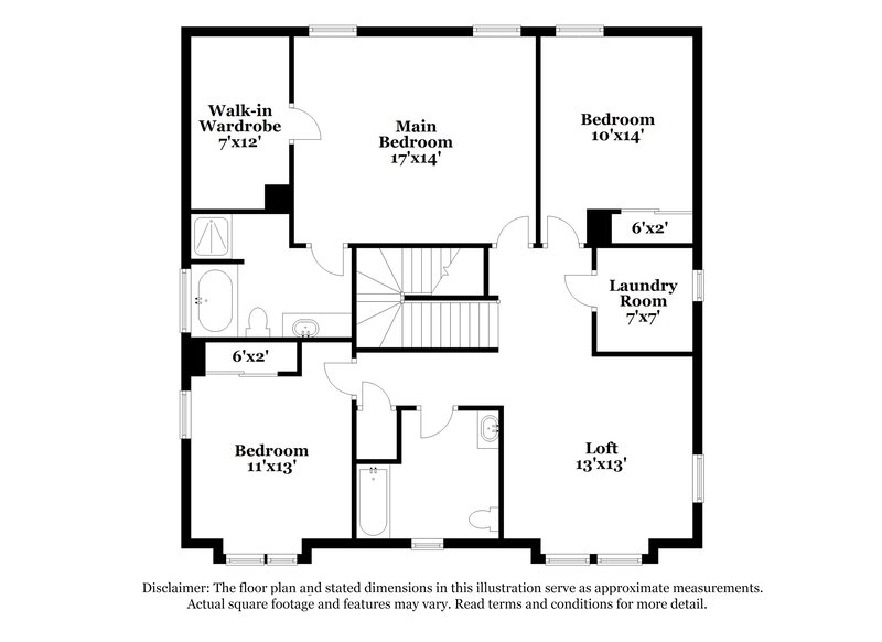 2,150/Mo, 2010 Valley Creek Dr Lithia Springs, GA 30122 Floor Plan View