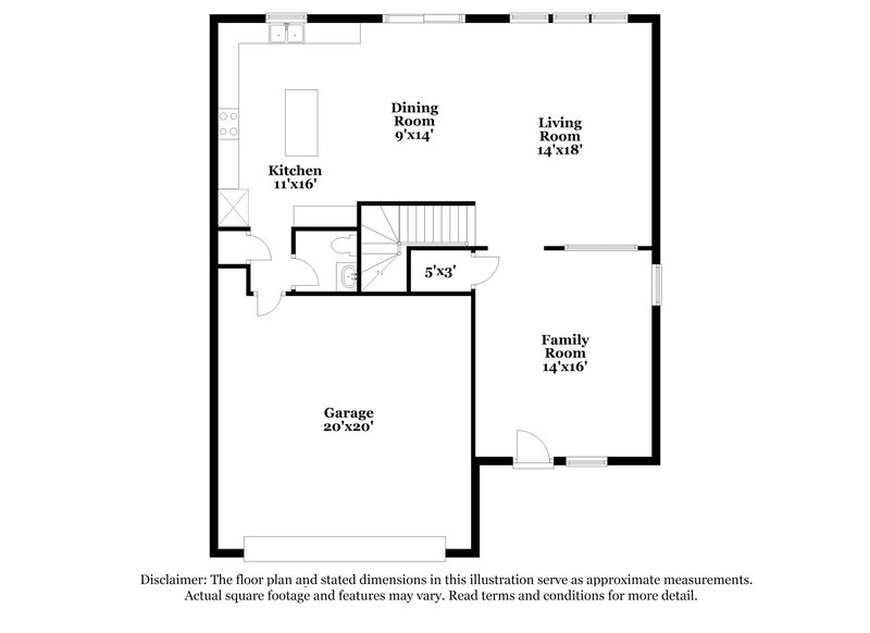 2,150/Mo, 2010 Valley Creek Dr Lithia Springs, GA 30122 Floor Plan View 2