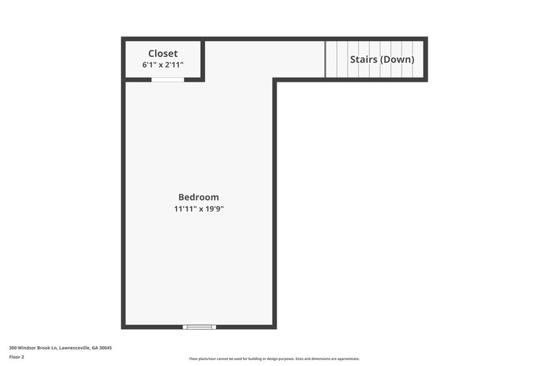 2,190/Mo, 300 Windsor Brook Ln SE Lawrenceville, GA 30045 Floorplan View 2