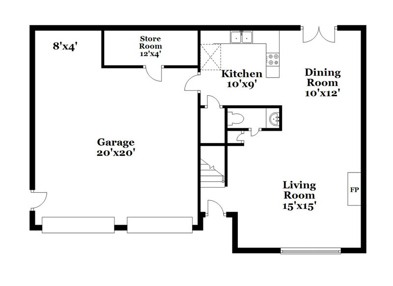 2,650/Mo, 82 Westridge Cir Dallas, GA 30132 Floor Plan View