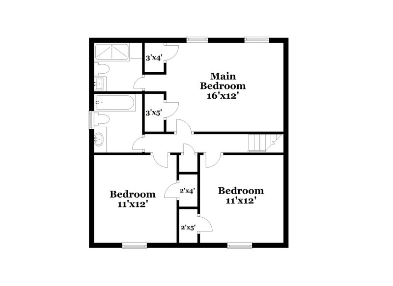 3,010/Mo, 2661 Deerfield Cir Marietta, GA 30064 Floor Plan View 3